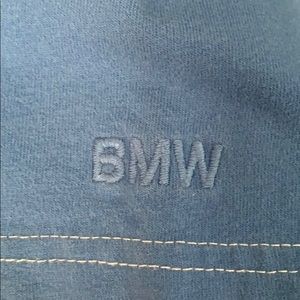 Blue BMW collar shirt